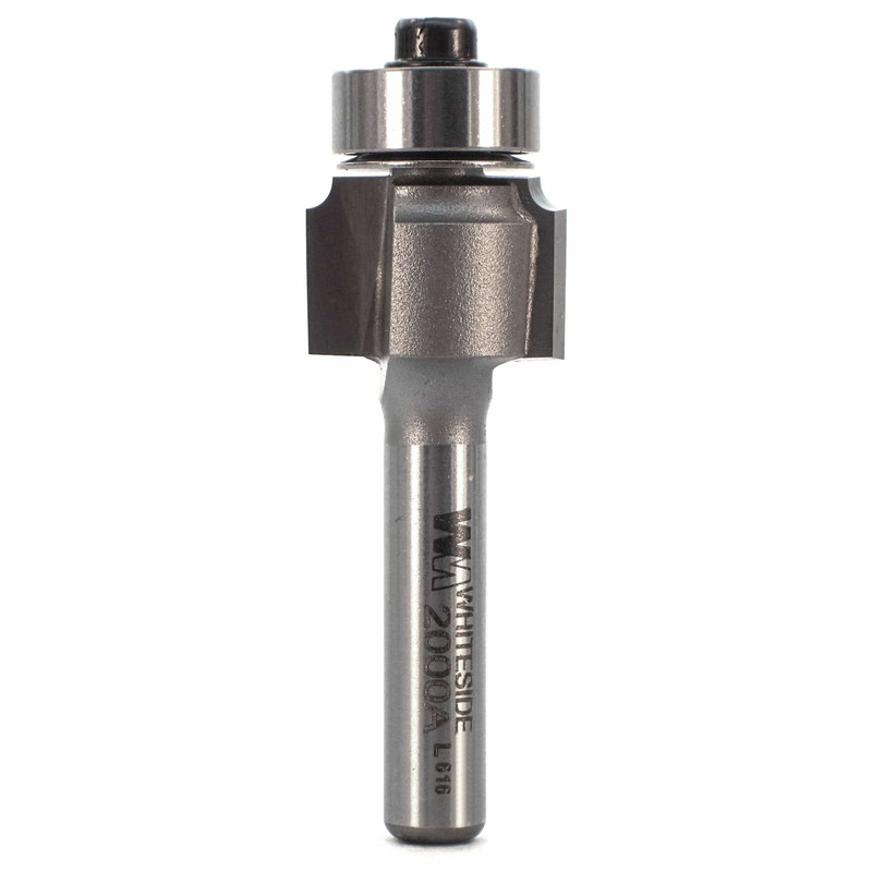 2000A Roundover Router Bit 1/4" SH 1/16" R X 5/8" D X 1/2" CL